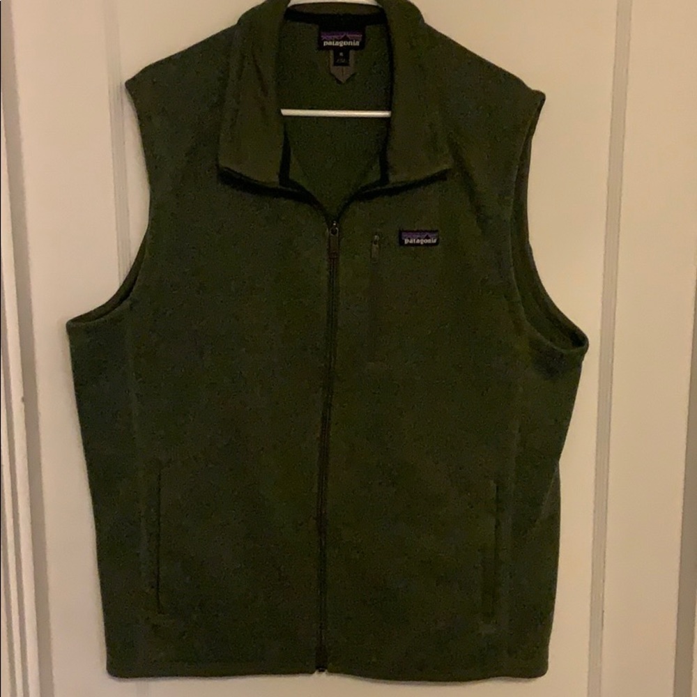 XL Patagonia better sweater vest-forest green